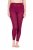 Ulla Popken 833718 Collant senza piede con pizzo Rosso bacca - Collant & calzini - 