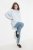 Ulla Popken 833718 Collant senza piede con pizzo Petrolio - Collant & calzini - 