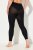 Ulla Popken 833806 Collant senza piede 200 den Nero - Collant & calzini - 