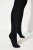 Ulla Popken 833809 Collant animalier Nero - Collant & calzini - 