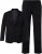 JP1880 Flexnamic Business Suit Konan Black - Abiti - Abiti da Uomo Taglie Forti