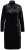Ulla Popken 834234 Abito di velluto con collo alto Nero - Abiti da sera - Abiti da sera taglie forti