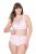 Ulla Popken 834307 Slip modellante con pizzo Rosa - Intimo modellante - 