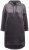 Ulla Popken 834550 Abito a maniche lunghe con cappuccio Antracite - Abiti in felpa - 