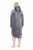 Ulla Popken 834550 Abito a maniche lunghe con cappuccio Antracite - Abiti in felpa - 