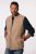 JP1880 834734 Gilet canvas Beige scuro - Giubbotti - Giubbotti Uomo Taglie Forti