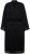 Ulla Popken 834837 Accappatoio kimono con pizzo Nero - Vestaglie & accappatoi - 