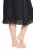 Ulla Popken 834837 Accappatoio kimono con pizzo Nero - Vestaglie & accappatoi - 