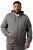 Men+ 851 Felpa con cappuccio e zip Grigio melange - Felpe & felpe con cappuccio - Felpe & Felpe con Cappuccio Uomo Taglie Forti