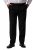 Men+ 066 Porto Pantaloni da abito bellyfit Nero - Abiti - Abiti da Uomo Taglie Forti