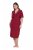 Ulla Popken 835400 Camicia da notte a maniche corte con collo a camicia Lilla - Camicie da notte - 