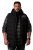 Men+ 442 Gilet trapuntato con cappuccio e stampa Nero - Giubbotti - Giubbotti Uomo Taglie Forti