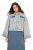 Ulla Popken 835486 Giacca di jeans con maniche ampie Blu denim - Giacche - Giacche taglie forti da donna