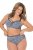 Ulla Popken 835633 Slip animalier Antracite - Slip - 