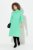Ulla Popken 835720 Abito in maglia svasato con maniche a 3/4 Petrolio - Abiti in maglia - 