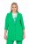 Ulla Popken 836165 Blazer lungo con maniche 3/4 Verde - Blazer - Blazer Taglie Forti da Donna
