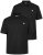 Men+ 258 Polo Nero confezione da 2 - Polo - Polo Uomo Taglie Forti