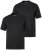 Men+ 285 T-shirt girocollo Nero confezione da 2 - Magliette - Magliette Uomo Taglie Forti