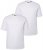Men+ 285 T-shirt girocollo Bianco confezione da 2 - Magliette - Magliette Uomo Taglie Forti