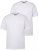 Men+ 299 T-shirt scollo a V Bianco confezione da 2 - Magliette - Magliette Uomo Taglie Forti