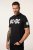 JP1880 AC/DC Classic Logo Band T-Shirt Black - Magliette - Magliette Uomo Taglie Forti