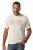 JP1880 836411 AC/DC Classic Logo T-shirt Grigio sabbia - Magliette di band - T-shirt band taglie forti
