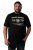 Men+ 424 T-shirt Trout Trophy Nero - Magliette - Magliette Uomo Taglie Forti