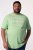 Men+ 424 T-shirt Trout Trophy Verde menta - Magliette - Magliette Uomo Taglie Forti