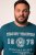 Men+ 424 T-shirt Trout Trophy Verde laguna - Magliette - Magliette Uomo Taglie Forti