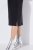 Ulla Popken 836514 Abito midi con maniche a 3/4 Nero - Vestiti midi - Abiti midi taglie comode