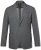 JP1880 Rimini Flexnamic Blazer in jersey a righe Grigio scuro - Abiti - Abiti da Uomo Taglie Forti