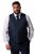Men+ 710 Florenz Gilet da abito Blu scuro - Abiti - Abiti da Uomo Taglie Forti