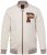 JP1880 836786 Giacca college con stemma Bianco panna - Giubbotti - Giubbotti Uomo Taglie Forti