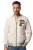 JP1880 836786 Giacca college con stemma Bianco panna - Giubbotti - Giubbotti Uomo Taglie Forti