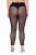 Ulla Popken 836800 Collant senza piede Nero - Collant & calzini - 