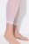 Ulla Popken 836800 Collant senza piede a pois Bianco - Collant & calzini - 