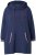 Ulla Popken 837190 Poncho lounge con cappuccio Viola scuro - Pigiami/Loungewear - 