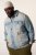 STHUGE 837222 Giacca di jeans con taschini Azzurro - Giubbotti - Giubbotti Uomo Taglie Forti