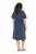 Ulla Popken 837403 Abito in jersey a maniche corte Blu scuro - Abiti in jersey - 