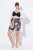 Ulla Popken 837679 Pantaloncini anti-sfregamento fantasia Blu scuro - Pantaloncini anti-sfregamento - 
