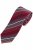 JP1880 837687 Cravatta in seta a righe extra lunga Rosso - Cravatte e papillon - 