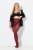 Ulla Popken 837870 Collant 100 den Bordeaux - Collant & calzini - 