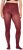 Ulla Popken 837870 Collant 100 den Bordeaux - Collant & calzini - 