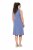 Ulla Popken 837874 Abito in jersey senza maniche Blu - Abiti in jersey - 