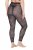 Ulla Popken 837935 Collant senza piede fantasia Nero - Collant & calzini - 