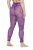 Ulla Popken 837935 Collant senza piede fantasia Viola - Collant & calzini - 