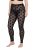 Ulla Popken 837949 Collant senza piede fantasia Nero - Collant & calzini - 
