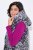 Ulla Popken 838435 Gilet lungo trapuntato stampato Nero - Gilet - 