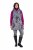 Ulla Popken 838435 Gilet lungo trapuntato stampato Nero - Gilet - 