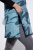Ulla Popken 838435 Gilet lungo trapuntato stampato Verde grigio - Gilet - 